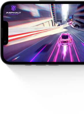 جهاز iPhone&nbsp;17e يعرض لعبة سباق قيد التشغيل