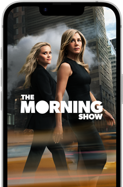 شاشة iPhone&nbsp;17e الأمامية تعرض مسلسل The&nbsp;Morning&nbsp;Show على +Apple&nbsp;TV‏