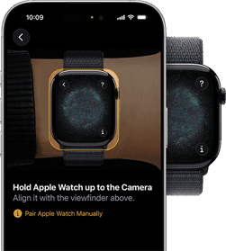 Apple Watch pairing screen