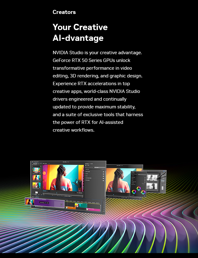 Additional RTX features mobile section