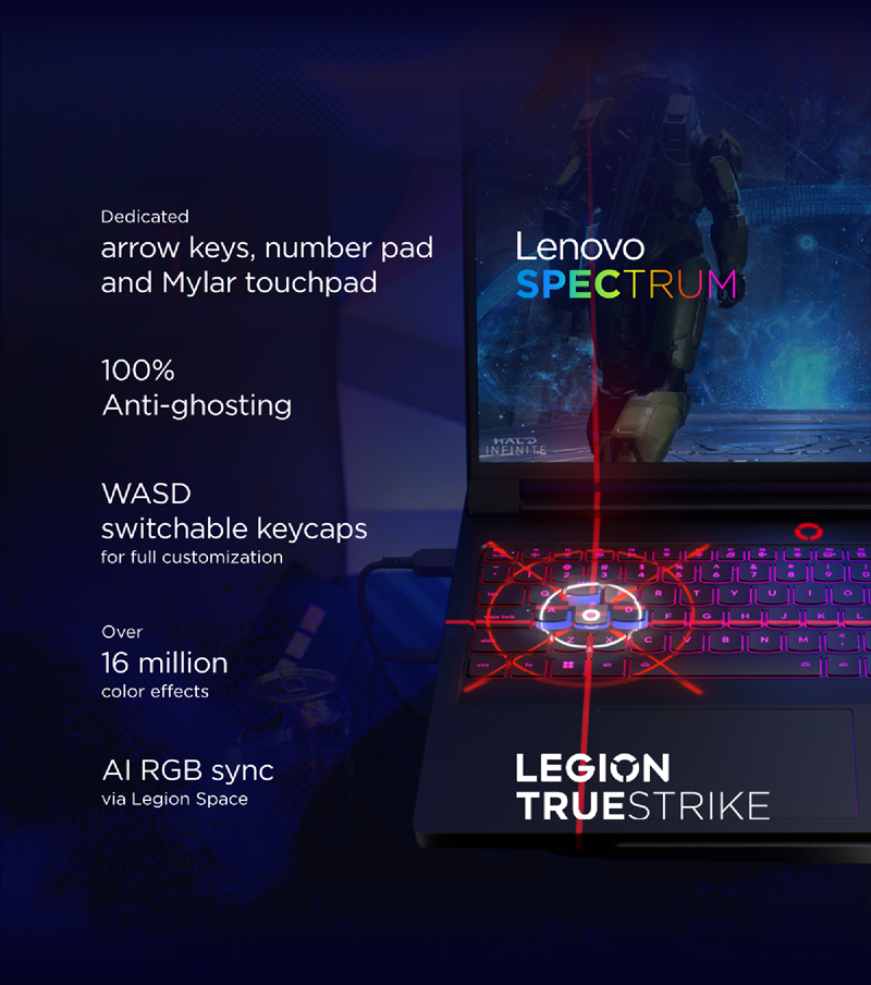 Legion TrueStrike - Intelligent precision and control to match fast reflexes